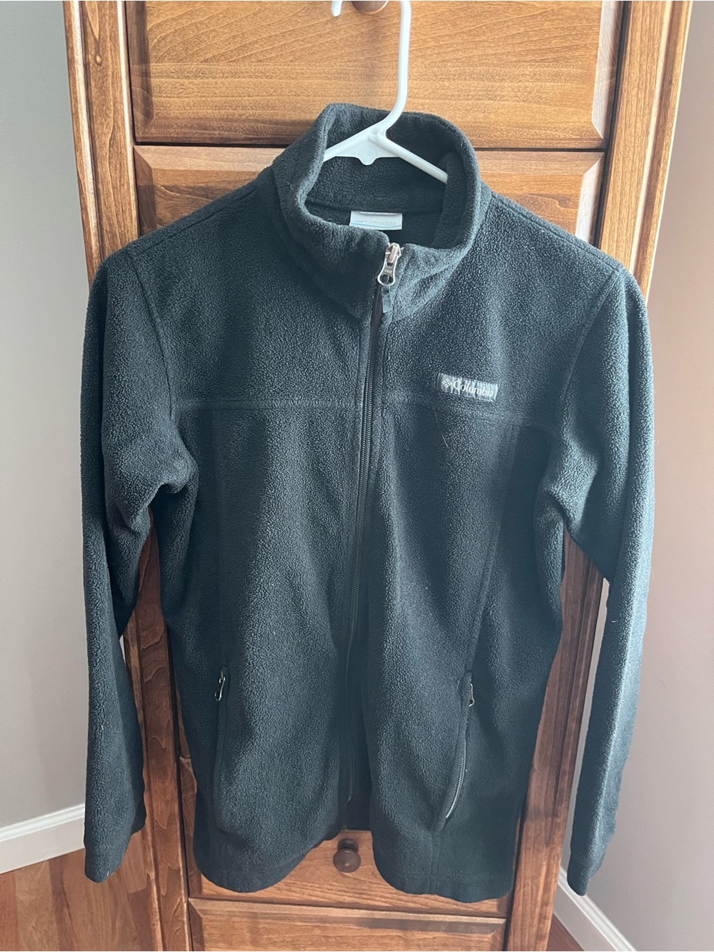 Columbia Kids Black Full-Zip Fleece Jacket